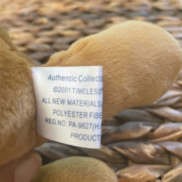 NEW California Vintage 2001 Authentic Collectible Quarter Bear with Flags - Picture 4 of 4